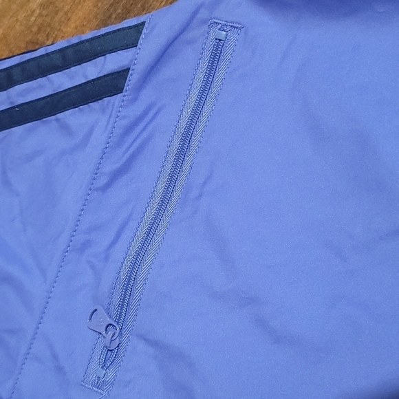 Adidas double zipper windbreaker - Picture 8 of 11
